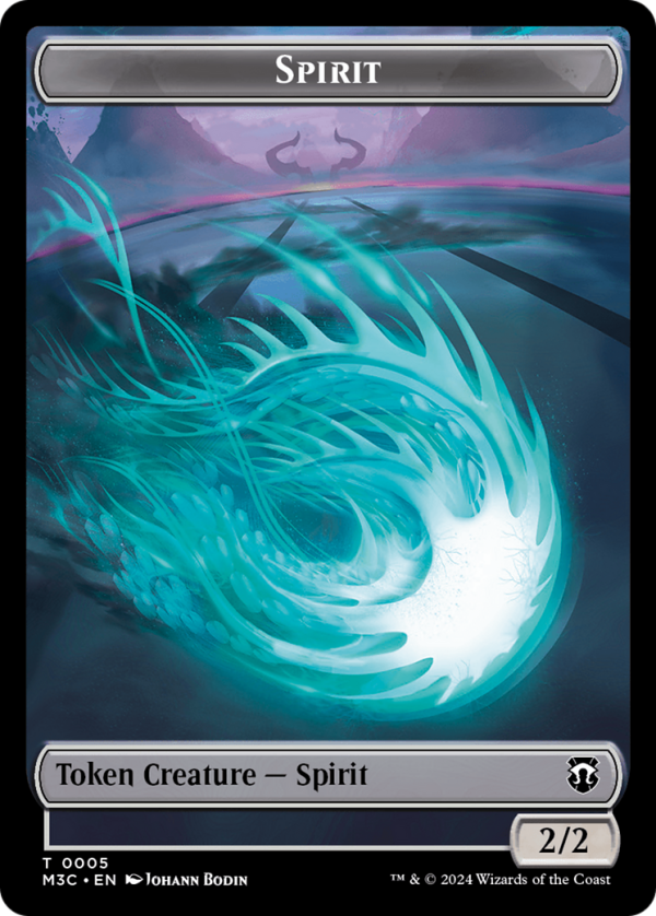 Eldrazi (Ripple Foil)    Spirit Double-Sided Token [Modern Horizons 3 Commander Tokens] Cheap