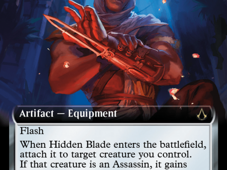 Hidden Blade (Extended Art) [Assassin s Creed Promos] Sale