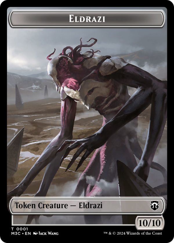 Spirit (Ripple Foil)    Eldrazi Double-Sided Token [Modern Horizons 3 Commander Tokens] Online now