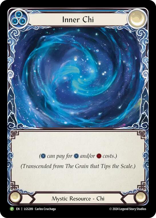 The Grain that Tips the Scale    Inner Chi [LGS289] (Promo)  Rainbow Foil Online Sale