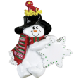 Winter Snowman Christmas Ornament Online Sale