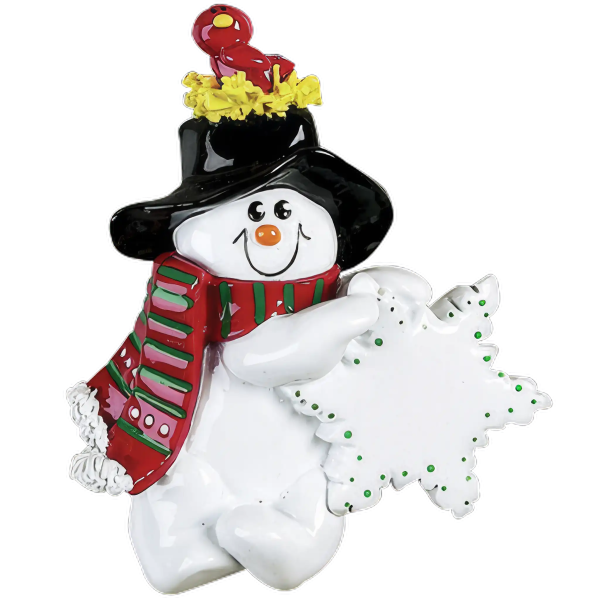 Winter Snowman Christmas Ornament Online Sale