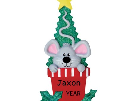 Mouse Christmas Ornament on Sale