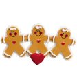 Gingerbread Family of 3 Christmas Ornament For Cheap