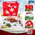 Gift Box Family of 7 Christmas Ornament Supply