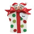 Gift Box Couple Personalized Ornament Cheap