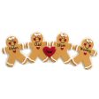 Gingerbread Family of 4 Christmas Ornament Discount