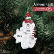 Winter Snow Woman Christmas Ornament Sale