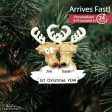 Reindeer Couple Christmas Ornament For Sale