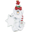 Winter Snow Woman Christmas Ornament Sale