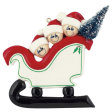 Sleigh Tree Family of 3 Christmas Ornament Online Sale