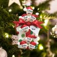 Gift Box Family of 7 Christmas Ornament Supply